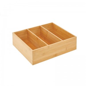 Bambu säilytyslaatikon keittiökaappi